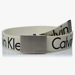 Calvin Klein Printed Belt with Logo